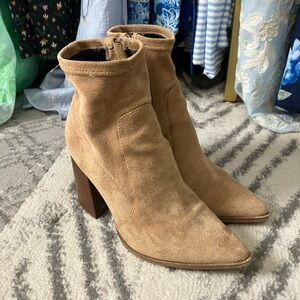 Steve Madden Heeled Suede Ankle Boots